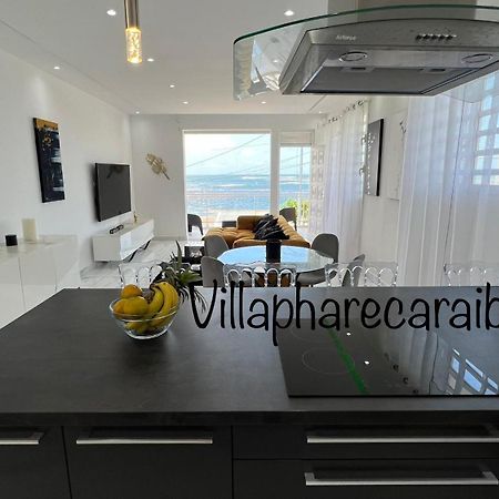 Villa Phare Caraibes Guadeloupe - Rooftop Jacuzzi & Ocean View Le Moule Exterior foto