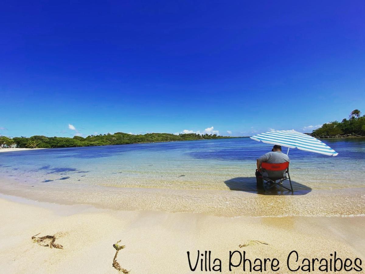 Villa Phare Caraibes Guadeloupe - Rooftop Jacuzzi & Ocean View Le Moule Exterior foto