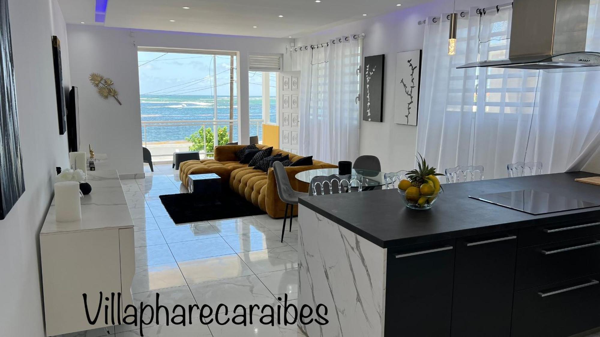 Villa Phare Caraibes Guadeloupe - Rooftop Jacuzzi & Ocean View Le Moule Exterior foto