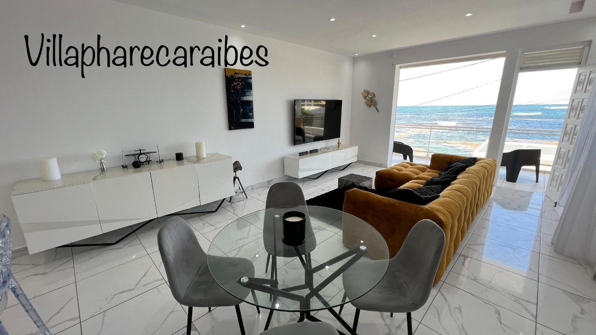 Villa Phare Caraibes Guadeloupe - Rooftop Jacuzzi & Ocean View Le Moule Exterior foto
