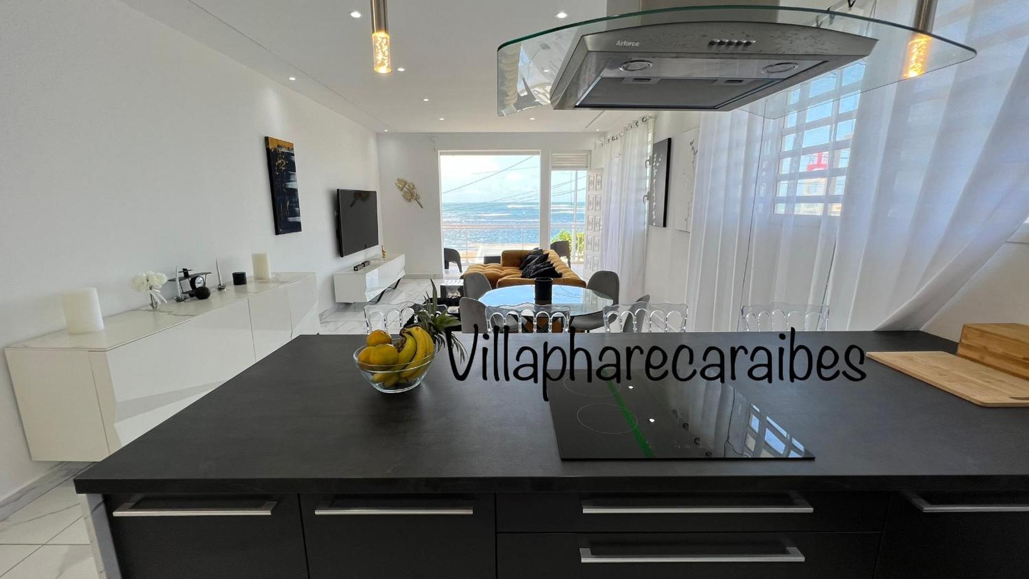 Villa Phare Caraibes Guadeloupe - Rooftop Jacuzzi & Ocean View Le Moule Exterior foto