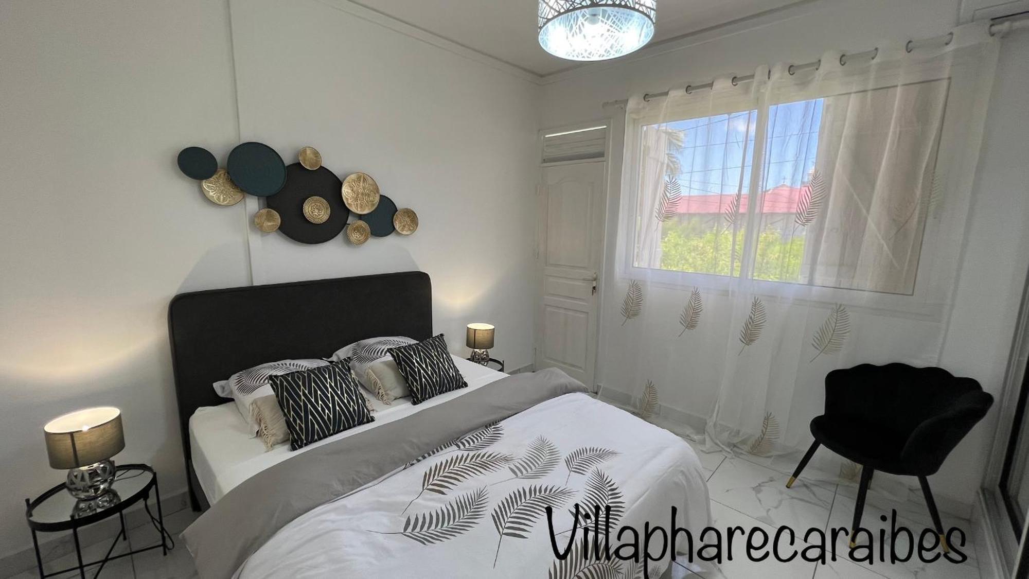 Villa Phare Caraibes Guadeloupe - Rooftop Jacuzzi & Ocean View Le Moule Exterior foto